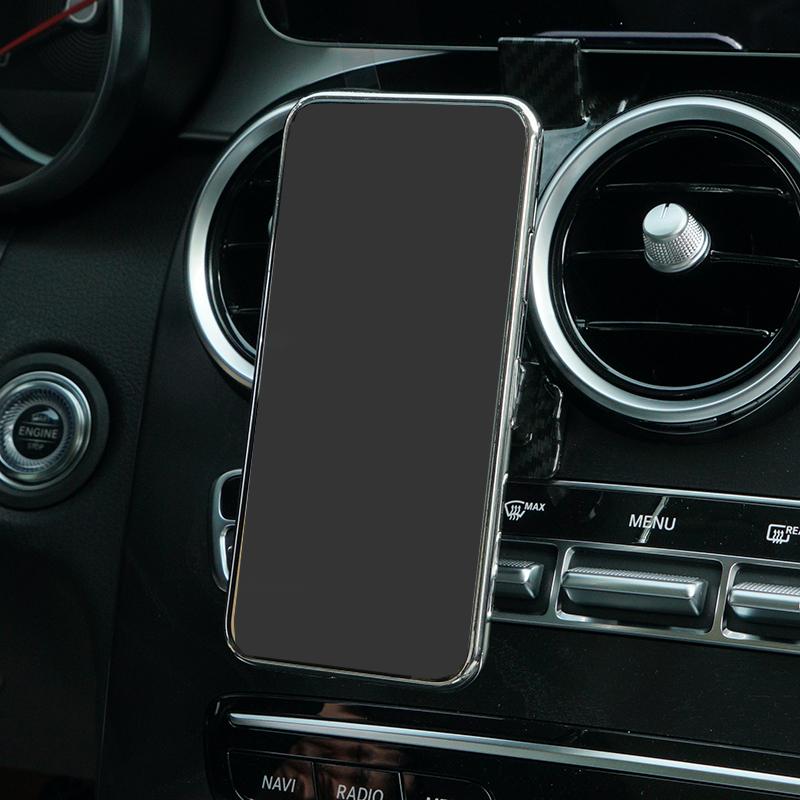 For Mercedes Benz W205 C200 C260 C300 GLC X253 GLC43 GLC63 Magnetic car phone holder phone gravity holder