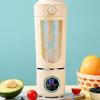 700ml Smoothie Blender Portable USB Rechargeable Juicer with High Speed Motor Mixing Cup for Protein Shakes and Juices