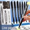 120-Count Black Double-Ended Fineliner Pen Set for Art & Drawing - Water-Based Ink