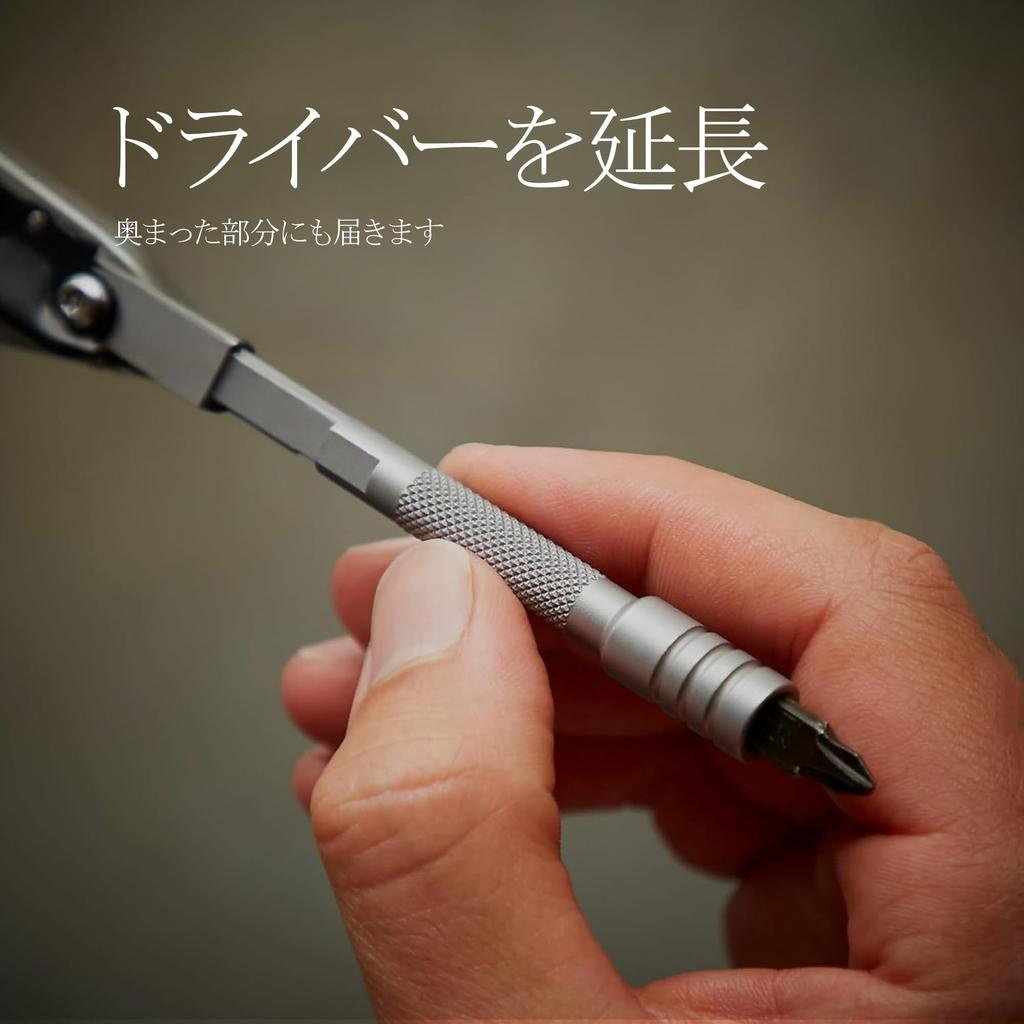 LEATHERMAN Bit Driver Extender Japanese Multi-Tool [Official Product]