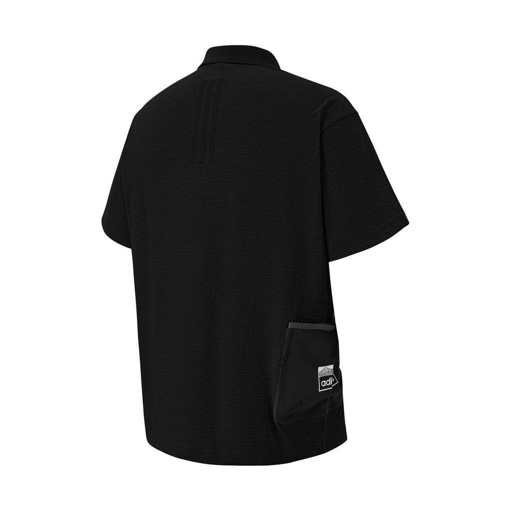 Adidas Men's Wrinkle-Resistant Breathable Sports Casual Polo Short Sleeve JI6026