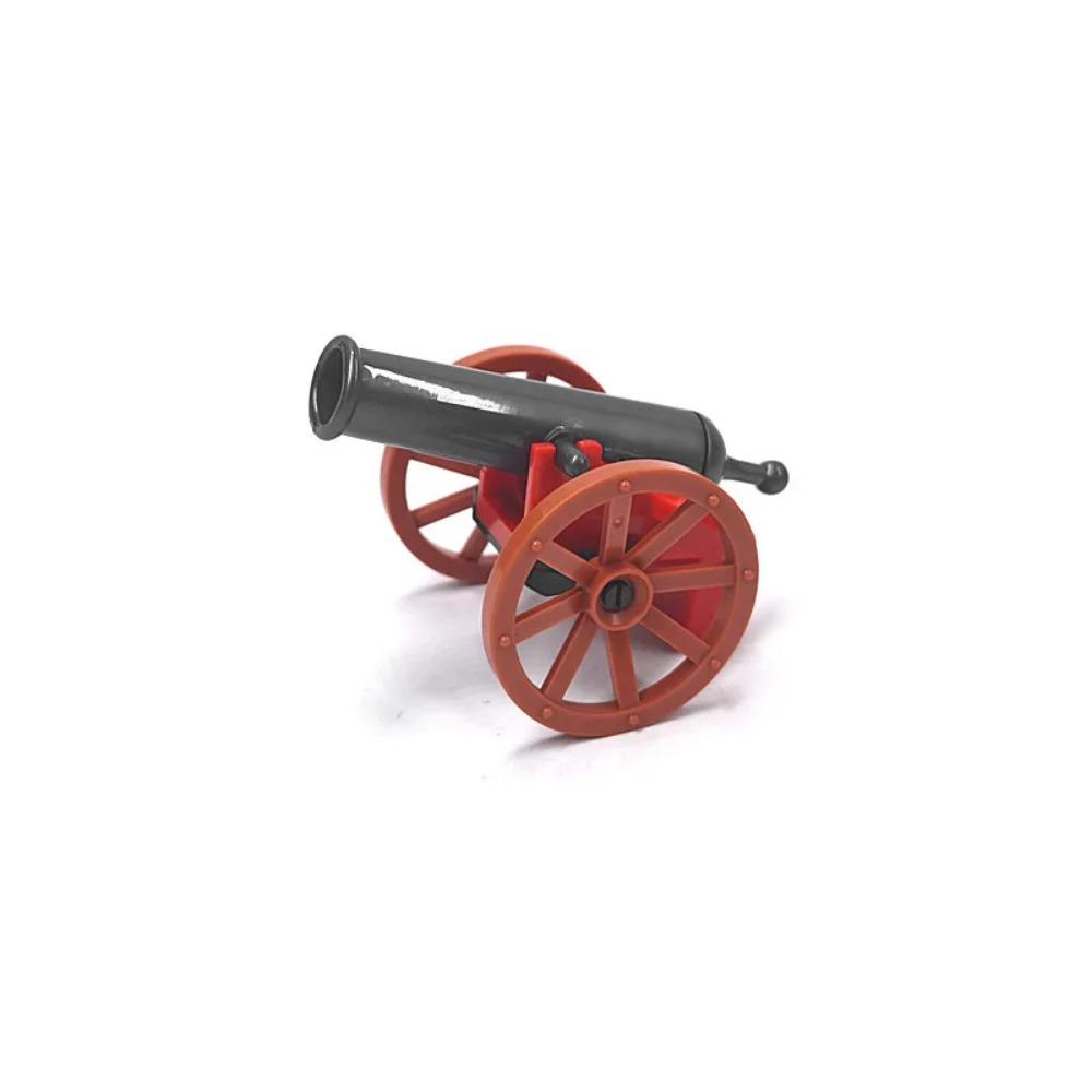 MOC Military Building Blocks Figure Napoleon Wars Soldier Accessories Weapon Cannon Sandbag Army Pirate Mini Brick gift X003 DIY