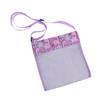 Ultra Light Mesh Beach Bag Adjustable Shoulder Strap Portable Sea Shell Collecting Bag  Kids Beach Bag    Beach Plaything Bag