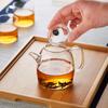 Thickened High-Temperature Glass Kung Fu Teapot