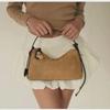 Verified French Chic Crescent Shoulder & Handheld Hobo Bag