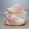 Boys Girls Sneakers Mesh Breathable Kids Running Shoes Soft Sole 2025 New Fashion Children Casual Shoes Non-slip Hook&loop Trend
