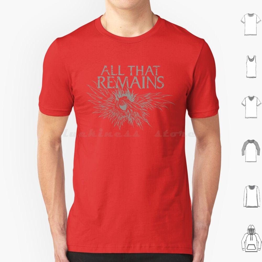 All That Remains Fall T Shirt 6xl Cotton Cool Tee All That Remains Line Metal Melodic Metalcore Fall Fallen Angel All Remains