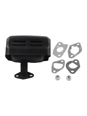 Lawn Mower Exhaust Muffler Assembly for Honda Engines Includes Essential Components for Smooth Operation and Reduced Noise