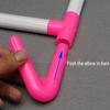 V-shaped Desktop Clip-on Embroidery Hoop Stand for Cross-Stitch