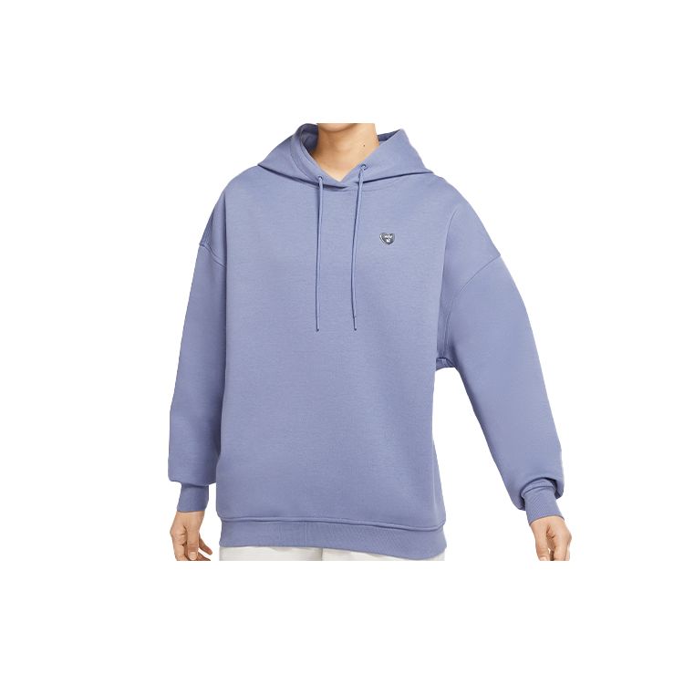 Nike Sportswear Hooded Pullover Sweatshirt Women tops Indigo DH4091-412