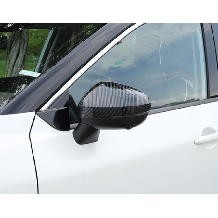 Carbon Fiber Side Rearview Mirror Cover Trim For Nissan Rogue X-Trail -2025