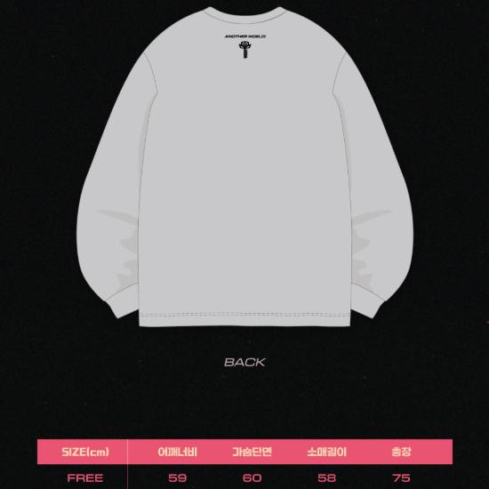 Pre-order 2026 YENA LIVE TOUR So Near Yet So Far, Another Wo2ld! In Seoul Long Sleeve