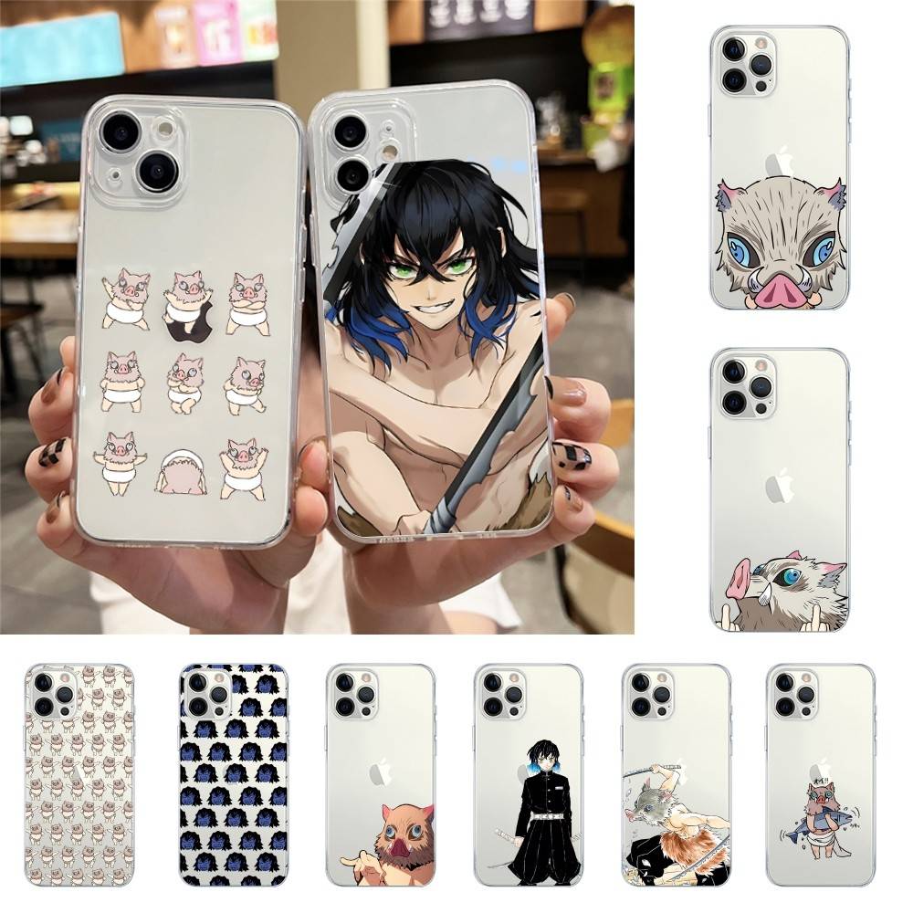 I-Inosukes Phone Case For Iphone17 16 15 11 13 14 Pro Max 7 8 Plus X Xr Xs Max Se2020 12mini Transparent Cov