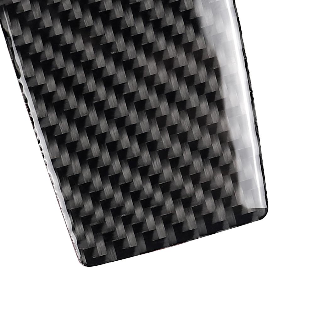 Kohlefaser Nachrüstung Auto Schalthebel Panel Abdeckung Aufkleber Auto Innenraum Schalthebel Zubehör Für BMW 5er GT X3 X4 F07 F10 F25