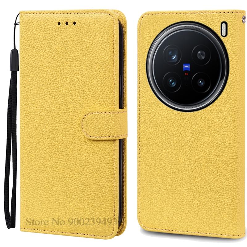 For Vivo X200 Pro Case Vivo X200 Pro Mini Wallet Flip Leather Cover For Vivo X200 Pro Case X 200 Pro Mini Phone Cover Fundas