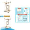 Diy Wooden Tension Structure Science Experiment Invention Set Educational Brain Teaser