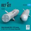 Reskit Matra Durandal Runway Destruction Bomb Plastic Model Parts 1/72 (BLU-107) (4 Pieces) RSK72-0507 (Airplane)