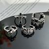 2026 European and American Dark Style Cool Cross Personalized Retro Ring Female Neutral Style Fashion Versatile Couple Ring