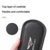 Leather Car LOGO Soft Memory Foam Leg Support Mat For New Bentley Flying Spur Continental GT Bentayga Mulsanne Auto Accessories