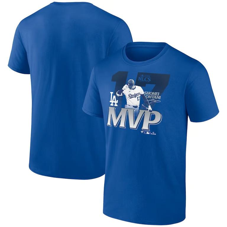 D0dgers Ohtani Royal 2025 National League Championship Series MVP T-Shirt Unisex T-Shirt XXXL