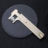 1pc Copper Caliper Pocket Caliper CM/Inch Dual Scale Wear Resistance with High Precision for Measurement