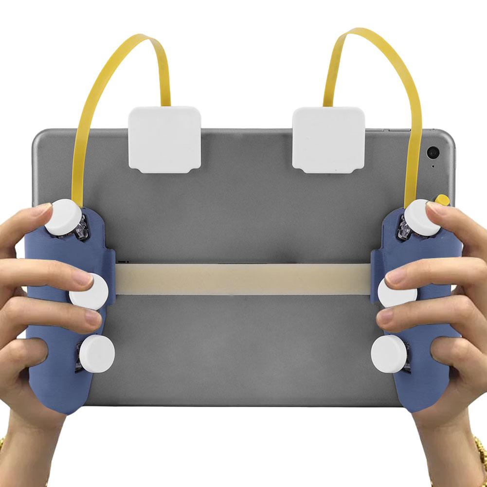 Tablet Game Controller 6 Buttons Pulse Continuous Shooting Gamepad DIY Rapid Fire Handle Mobile Gaming Controller For iPad Table