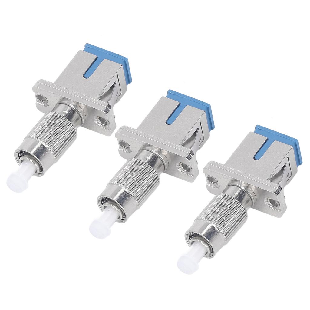 3Pcs Optical Fiber FC Male To SC Female Connector Fiber Optic Convertor Adapter for Visual Fault Locator