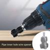 Electric Drill Adapter Hexagonal Adapter 1/2inch 3/4inch Water Pipe Inner Hole Opener Threader Maintenance Replacement