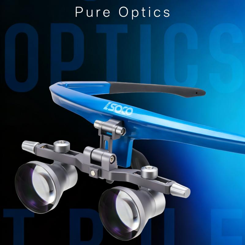 SOCO Dental Professional Medical Loupes & Headlight System SCE200/SCE300