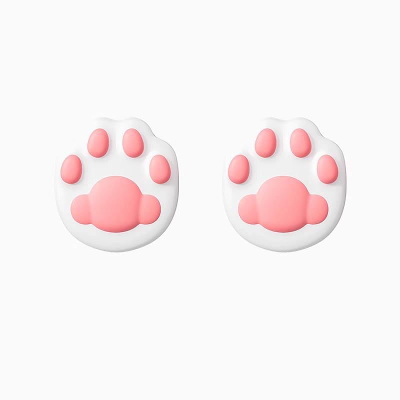 Cute Cat Paw Silicone Door Stopper and Wall Protector Sticker