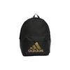 Recycled Polyester Backpack Regular Unisex Black Gold Adidas IL5812