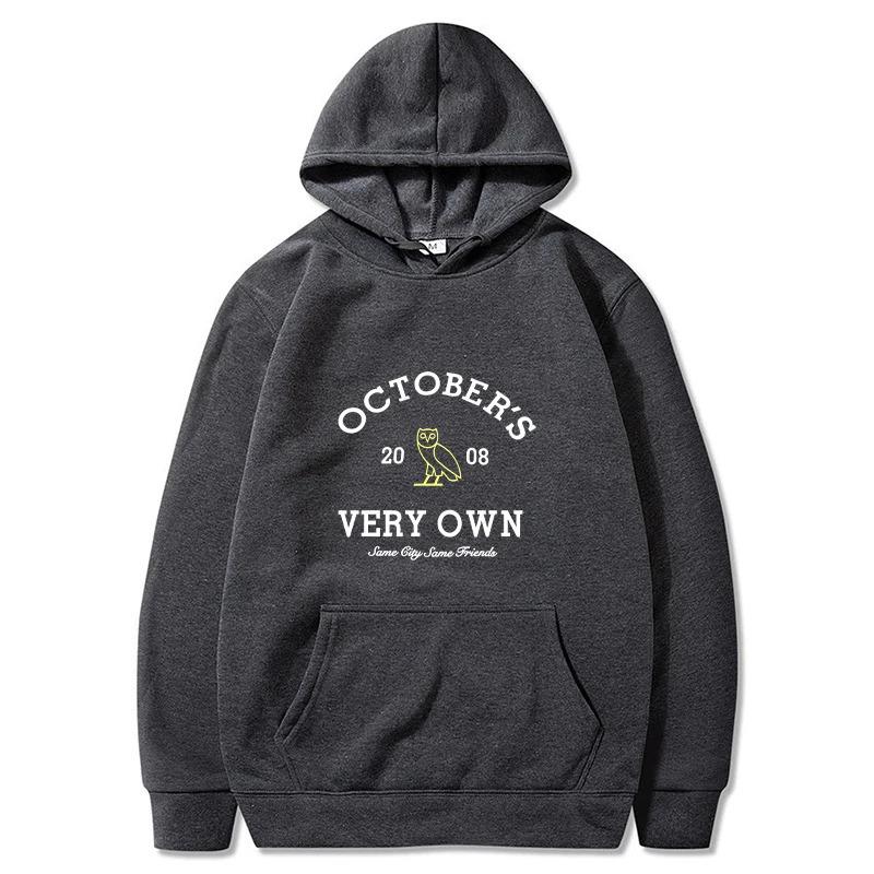 Felpa di Ottobre Uomo Propria Felpa con Cappuccio Stampata a Manica Lunga Pullover Autunno Top Casual