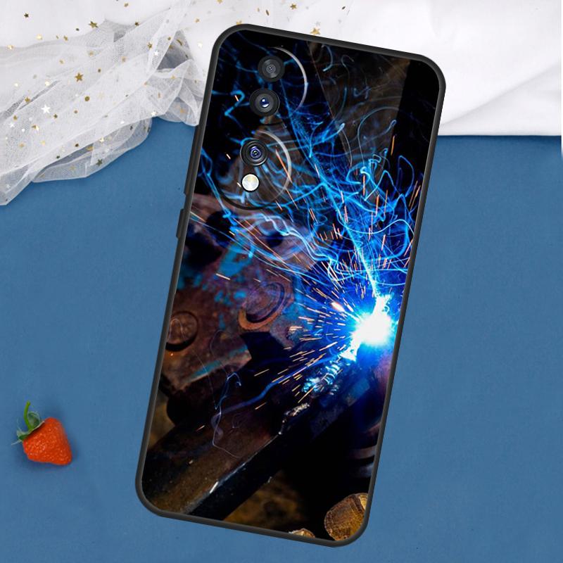 

Чехол для сварщика, горячего металла, для Honor Magic 7 5 6 Lite 8 Pro 200 400 50 70 90 X8c X8b X9a X9b X9c X9d Win RT Honor Magic7 Pro