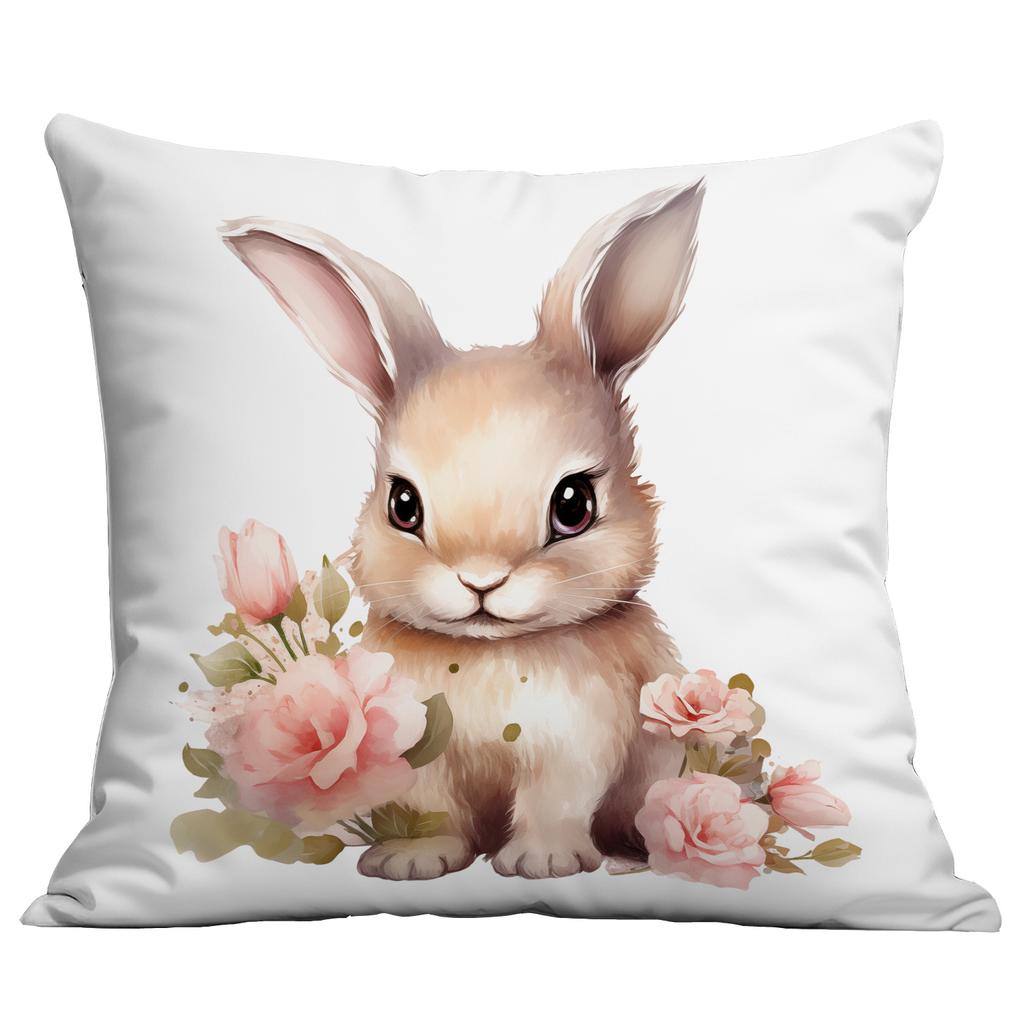 New Easter Pillowcase Country Cartoon Rabbit Easter Egg Pillowcase Sofa Cushion Pillowcase