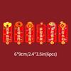 Chinese Latest Year Refrigerator Magnetic Sticker God Of Wealth Fridge Magnet Pendants  Horse Year Spring Festival Decoration