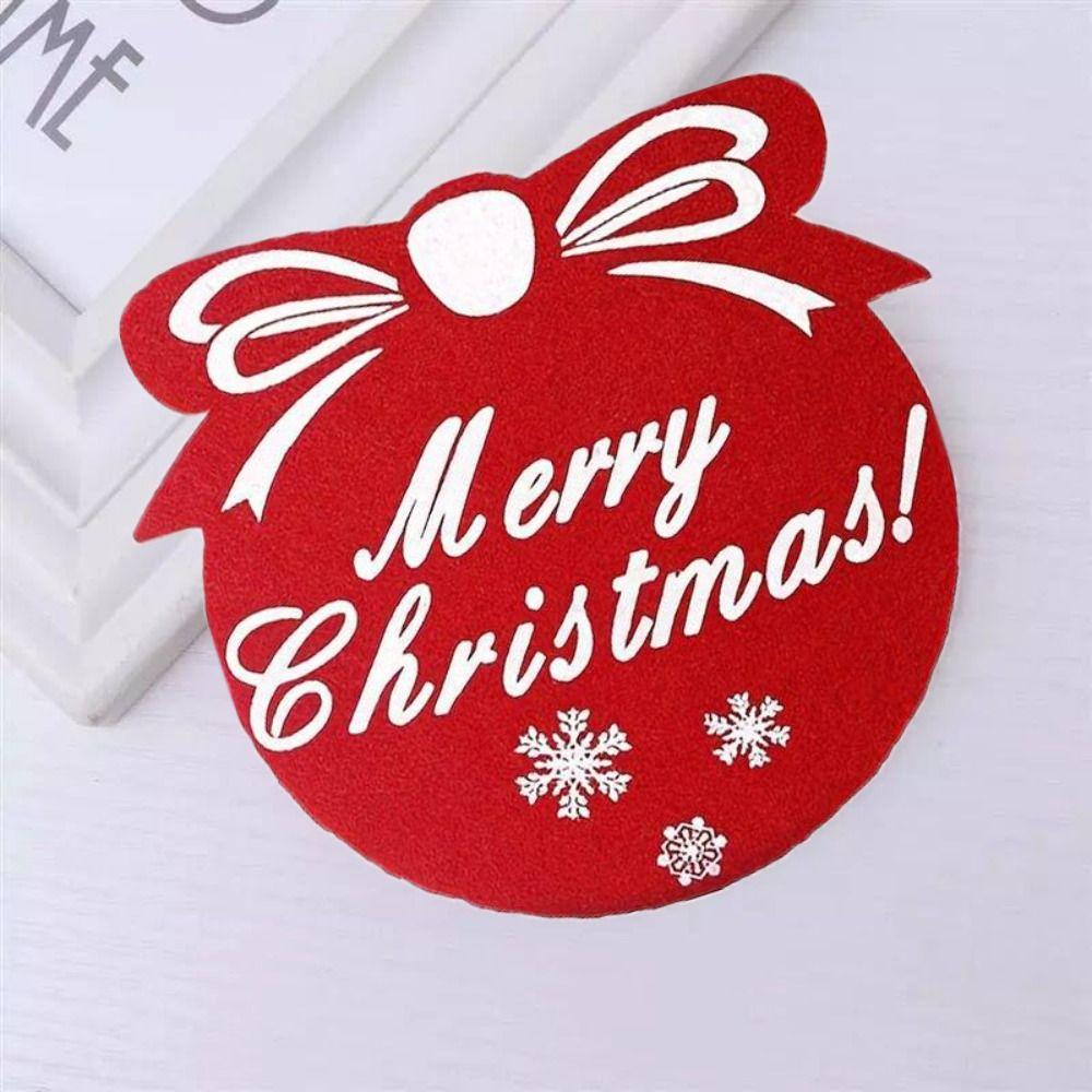 2PCS Absorbent Placemats Heat Insulation Coasters Table Accessories Cup Mat  Gifts