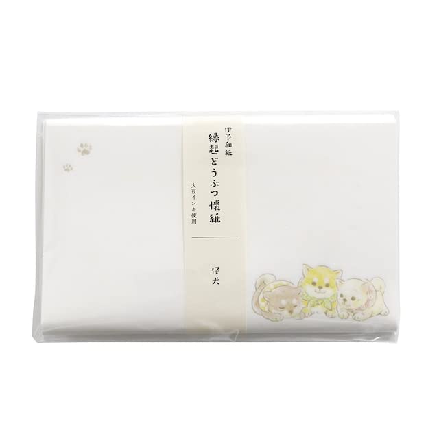 Kamiiso SAIEN Auspicious Animal 175mm x Pack of 3054 Paper, Puppy, 145mm, 20, No.