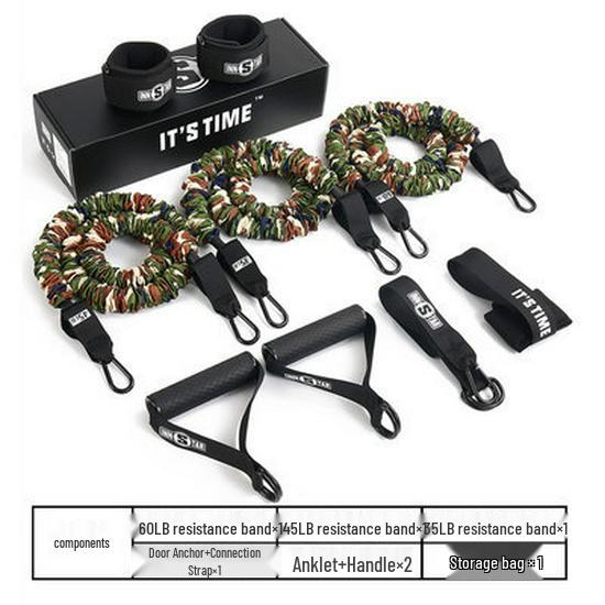 INNSTAR 11-Piece Resistance Band Set for Home Fitness & Strength Training