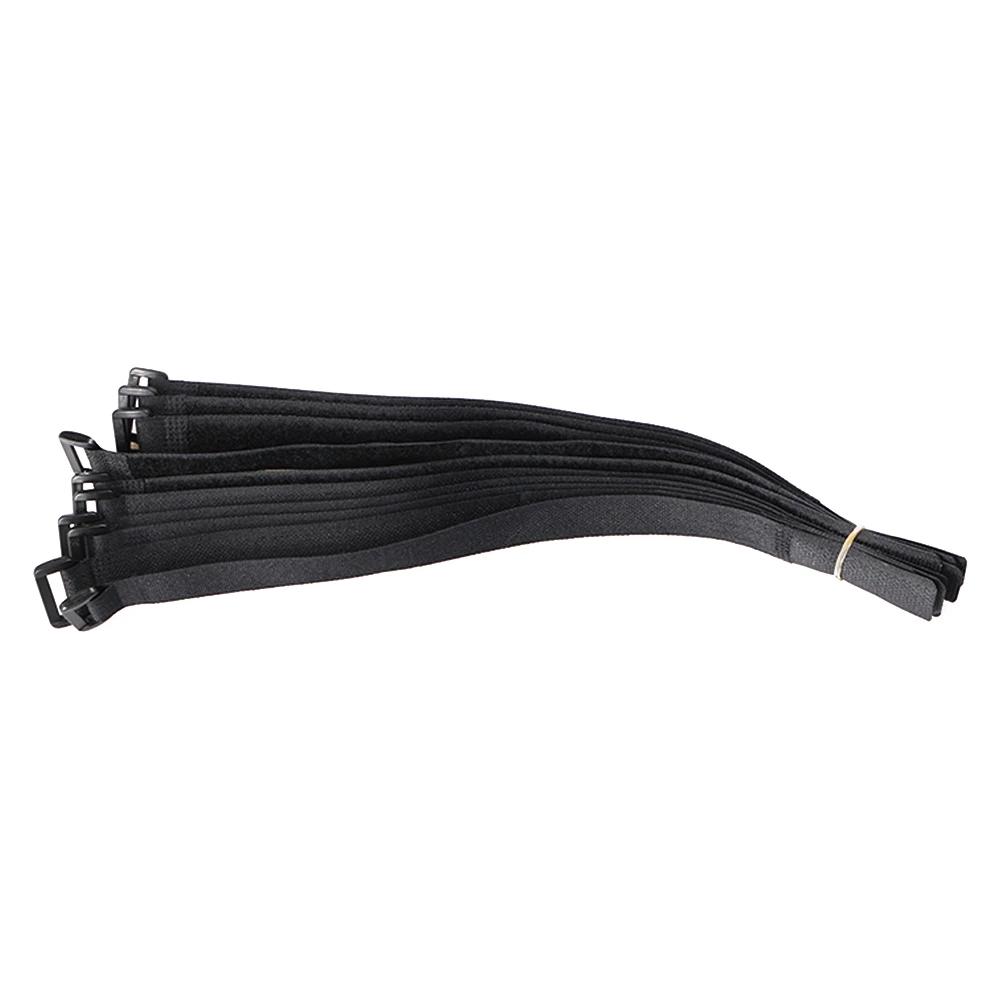 10Pcs 20*50cm Nylon Hook and Loop Strap Cable Ties Reusable Fastening Cable Ties Multil Purpose Self-adhesive Bike Strap Tie