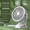 Portable USB Charging Clip Fan with Night Light for Dorms and Desktops