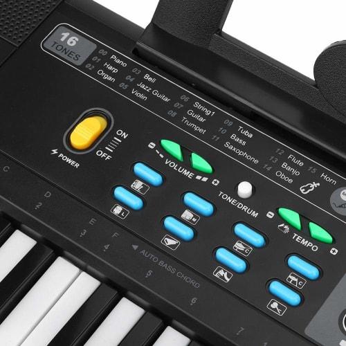 Hopcd Digital Piano, Beginner-Friendly, 61 Keys, Compact, Lightweight, Small, Educational Instrument, Piano Keyboard, Electronic Keyboard, Long-Lastin