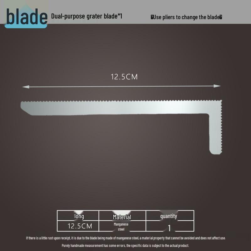 Thickened Wall Planer with Serrated Manganese Steel Blade for Inner and Outer Corners
