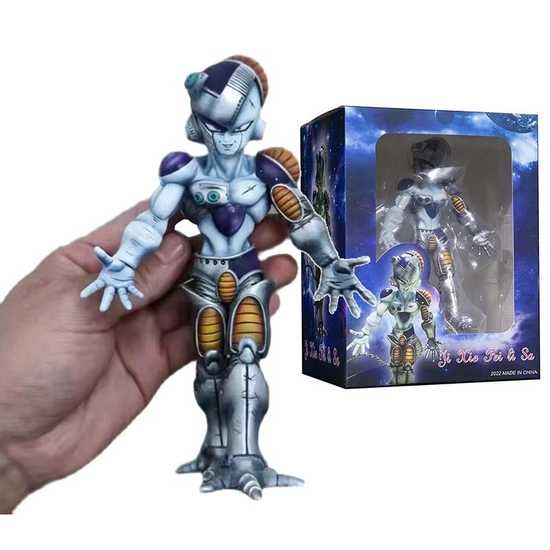 23cm Dragon Ball Z Frieza Action Figure Mechanical Form Freezer Doll Ornaments PVC Collection Anime Frieza Figurine Model Toys