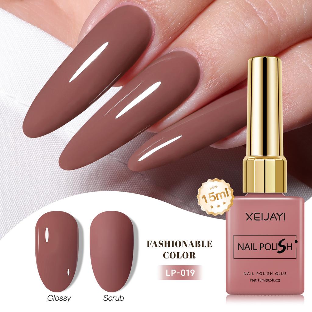 15ml Salon Professional UV Gel Nail Polish Hypoallergenic Soak Off Salon Home Use Lamp Needed