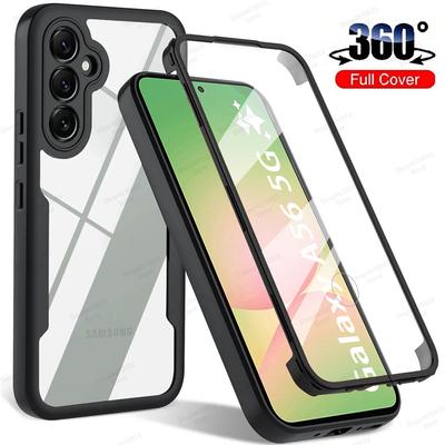 360° Full Cover Case For Samsung Galaxy A56 A36 A26 A55 A34 A54 A35 A25 A15 A53 A13 A14 A52 Shockproof Screen Protector Cover