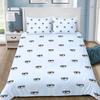 Eyes LOGO Duvet Cover Pillowcase Bedding Set F-Ferragnis Adult Boy Girl Bedroom Decoration Children Single Double Large Size