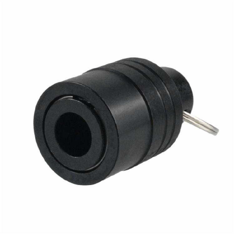 Bit Holders Key Chain,1/4inch Portable Drill Holders with Black Carabiners Hook, Hex Shanks Bit Holsters, Quick Changes