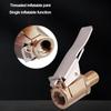 Car Truck Brass Air Pump Valve Chuck Tyre Valve 8mm Pump Motor Bicycle Vehicle Wheel Clip Clamp Connector Auto Adapter