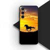 Protective Cover for Motorola Moto G86 G57 E14 E15 G14 G34 G67 G84 G24 A54 G15 Power E22 Casing Phone Case Riding Horse Sunset