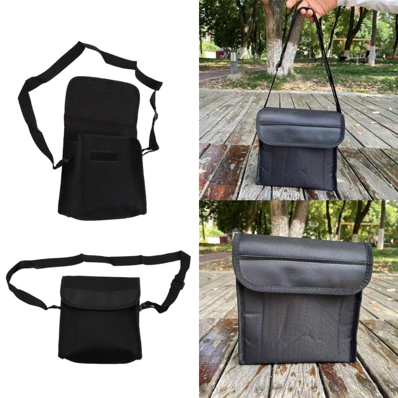 Shock Absorbing Telescope Carrying Case Protective Shoulder Bag for 50mm Telescope Camping & Sports Use Handbag